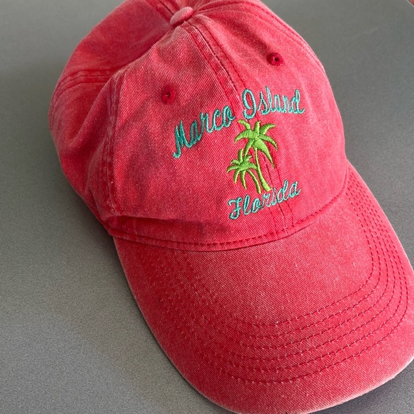 Accessories - Pink Marco Island Florida hat